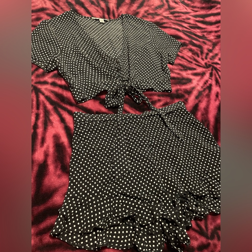 American eagle vintage style two piece set